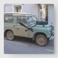 Green Land Rover