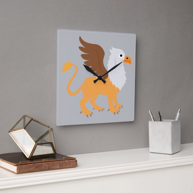 Horloge Carrée Griffon (Bureau)