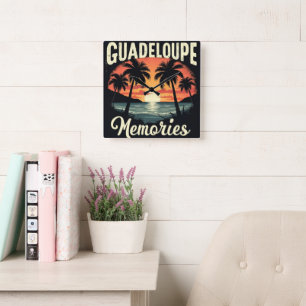 HORLOGE CARRÉE GUADELOUPE