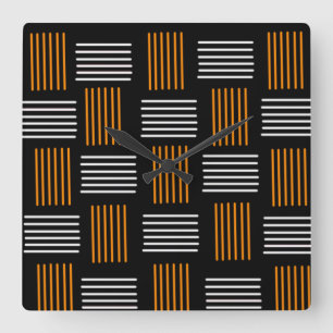 Horloge Carrée Halloween