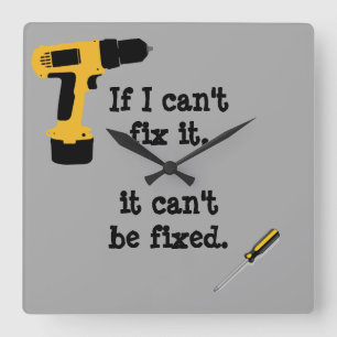 Horloge Carrée Handyman