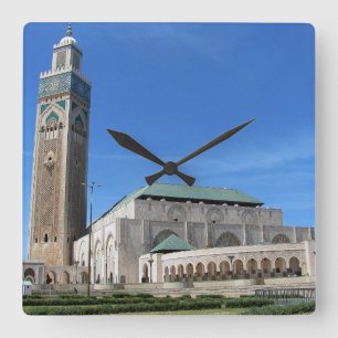 Horloge Carrée Hasan II mosque à Casablanca, Morocco