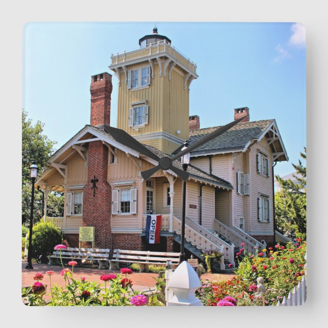 Horloge Carrée Hereford Inlet Lighthouse (Recto)