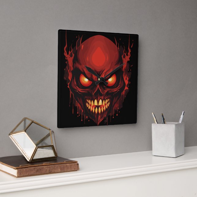 Horloge Carrée Horrifiant Hollow (Bureau)