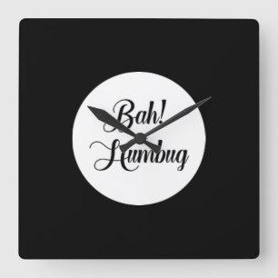 HORLOGE CARRÉE ***HUMBUG DE BAH***