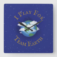 "I Play For Team Earth" Message d'unité