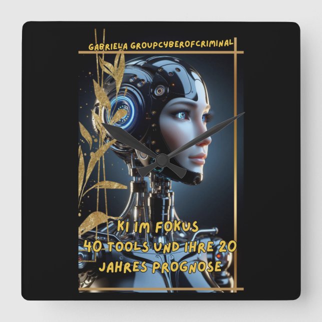 HORLOGE CARRÉE IA (Recto)