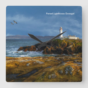 Horloge Carrée Image irlandaise pour Carré-Wall-Clock