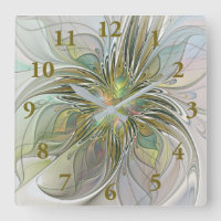 Imaginaire Floral Fleur Art Fractal Moderne Avec O