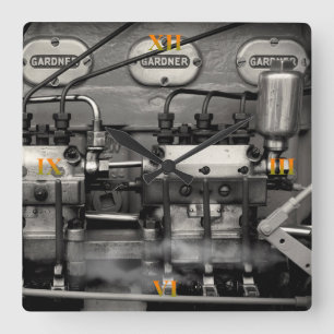 Horloge Carrée Ingénierie de Delicious