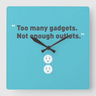 Horloge Carrée Instruments