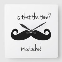 Is that the time? wall clock