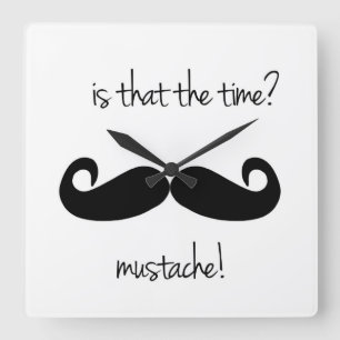 Horloge Carrée Is that the time? wall clock