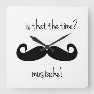 Horloge Carrée Is that the time? wall clock