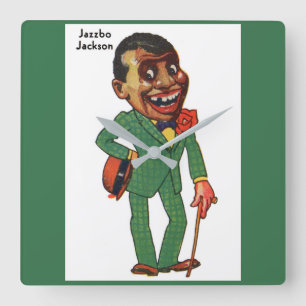 Horloge Carrée Jazzbo Jackson