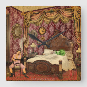 Horloge Carrée Je n'aurais jamais dû épouser un pilote