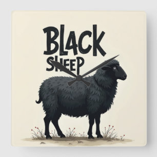 Horloge Carrée je veux des problèmes