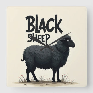 Horloge Carrée je veux des problèmes