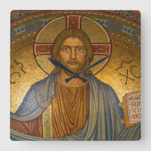 Horloge Carrée Jesus Christ - Beautiful Christian Artwork