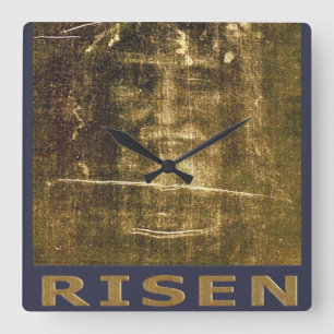 Horloge Carrée Jésus est le roi des rois