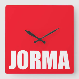 Horloge Carrée Jorma (homonymie)
