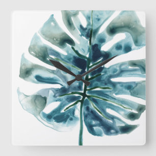 Horloge Carrée Joyau tropical