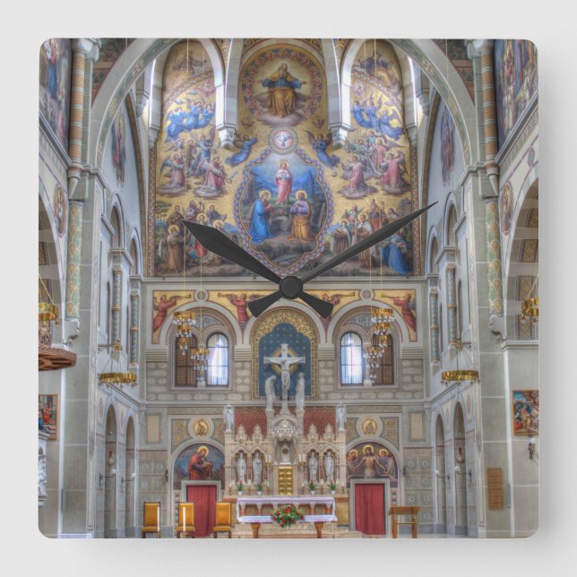 Horloge Carrée Karmelitenkirche (Recto)