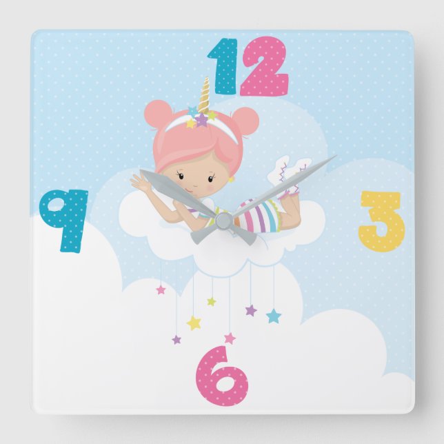 Horloge Carrée Keep or Create Your Own - Clock (Recto)