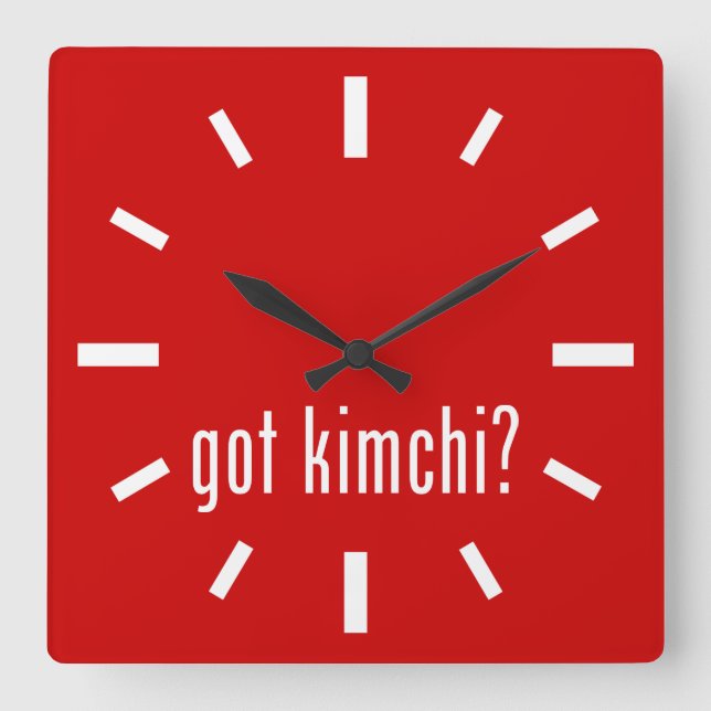 Horloge Carrée Kimchi ? (Recto)