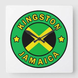 Horloge Carrée Kingston Jamaïque