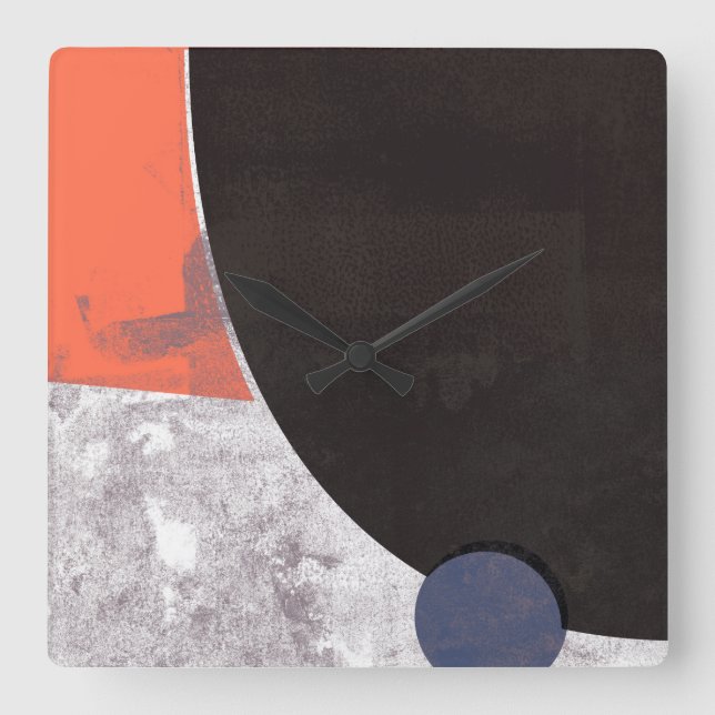 Horloge Carrée Kosmos II (Recto)