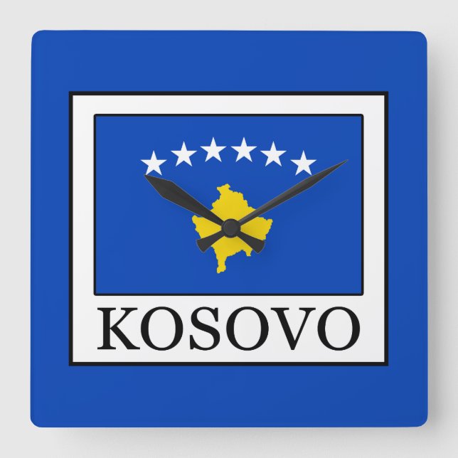 Horloge Carrée Kosovo (Recto)