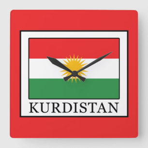 Horloge Carrée Kurdistan