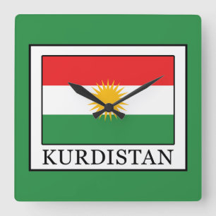 Horloge Carrée Kurdistan