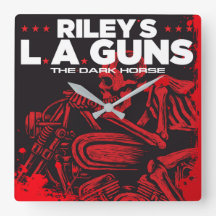 L.A.GUNS de Riley's Black Vinyl Cover Art