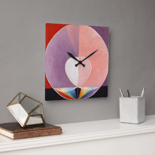 Horloge Carrée La colombe, no 2. par Hilma af Klint