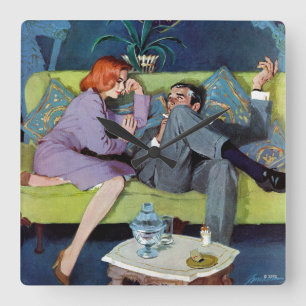 Horloge Carrée La dernière incursion de Monte noir