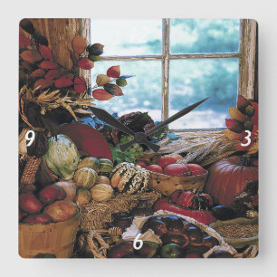 Horloge Carrée La fête -