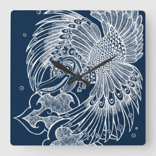 Horloge Carrée La Garuda