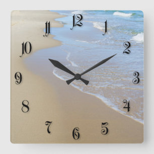 Horloge Carrée La mer
