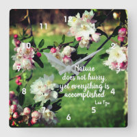 La Nature Ne Se Dépêche Pas De Citer Inspirationne