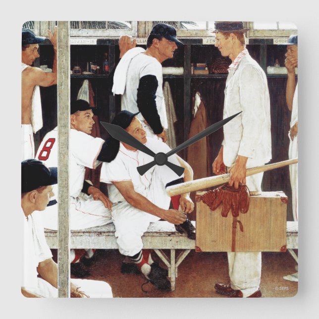 Horloge Carrée La nouvelle (Recto)