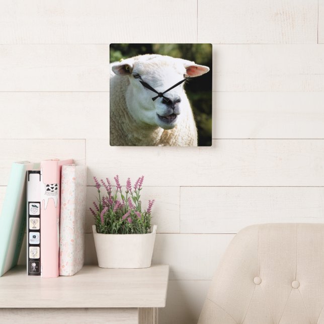 HORLOGE CARRÉE LA RAM (Salle de lecture)