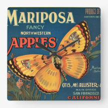 Label Crate Mariposa Apples
