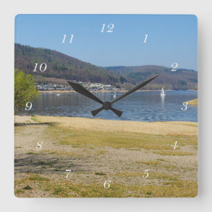 Horloge Carrée Lac Ederbach