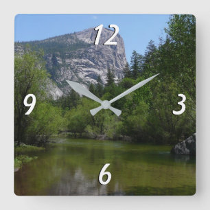 Horloge Carrée Lac Miroir I dans le Parc national de Yosemite