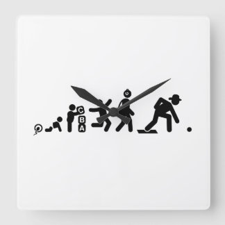 Horloge Carrée Lawn Bowl