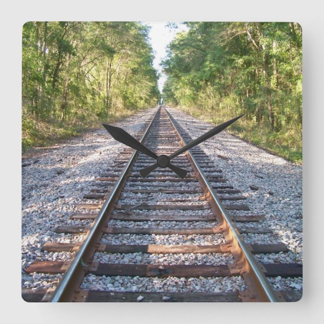 Horloge Carrée Le Clock (Recto)