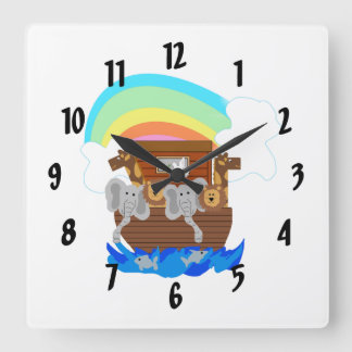 Horloge Carrée Le Clock d'Ark