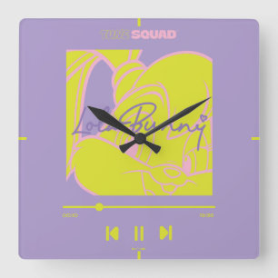 Horloge Carrée Le Lecteur de Lola